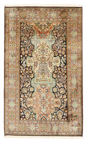 94X160 Kashmir Pure Silk Rug Oriental (Silk, India) Carpetvista