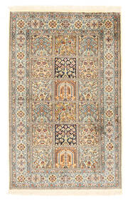  Orientalischer Kaschmir Reine Seide Teppich 95X152 Seide, Indien Carpetvista