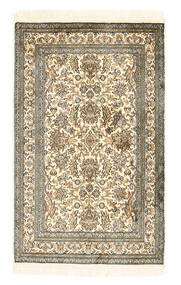  Oriental Kashmir Pure Silk Rug 62X100 Silk, India Carpetvista