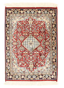  Oriental Kashmir Pure Silk Rug 47X64 Silk, India Carpetvista