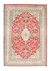  Oriental Kashmir Pure Silk Rug 63X89 Silk, India Carpetvista