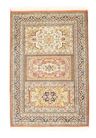 64X96 Kaschmir Reine Seide Teppich Orientalischer (Seide, Indien) Carpetvista