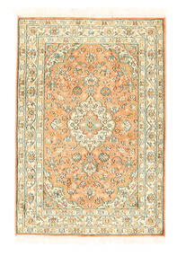 64X93 Kashmir Pure Silk Rug Oriental (Silk, India) Carpetvista