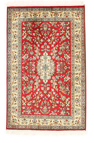  Kashmir Pure Silk Rug 63X98 Carpetvista