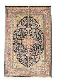 63X94 絨毯 オリエンタル カシミール ピュア シルク (絹, インド) Carpetvista