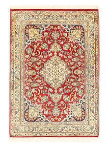 66X96 Kashmir Pure Silk Rug Oriental (Silk, India) Carpetvista