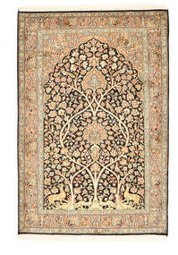 Kashmir Pure Silk Rug 85X128 Silk, India Carpetvista