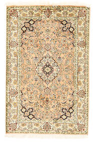 Oriental Kashmir Pure Silk Rug 80X125 Silk, India Carpetvista