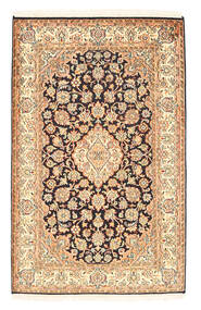  Oriental Kashmir Pure Silk Rug 82X129 Silk, India Carpetvista