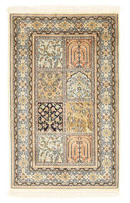 77X124 Kashmir Pure Silk Rug Oriental (Silk, India) Carpetvista