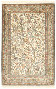  Oriental Kashmir Pure Silk Rug 80X126 Silk, India Carpetvista