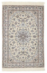  Persischer Nain 6La Teppich 103X153 Grau/Braun (Wolle, Persien/Iran)