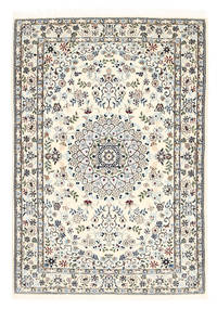 96X137 Nain 6La Teppich Orientalischer (Wolle, Persien/Iran) Carpetvista