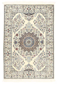  Orientalsk Nain 6La Teppe 100X150 Beige/Grå Persia/Iran Carpetvista