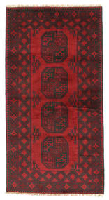  Afghan Fine Rug 98X190 Wool Small Carpetvista