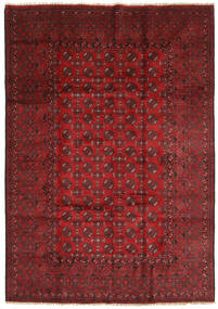  202X290 Medallion Afghan Fine Rug Wool, Carpetvista