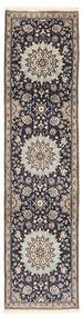  Orientalischer Nain Teppich 78X304 Läufer Wolle, Persien/Iran Carpetvista