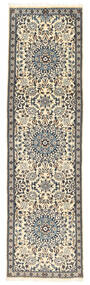 Orientalischer Nain Teppich 77X276 Läufer Wolle, Persien/Iran Carpetvista