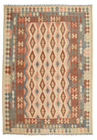  Kilim Afghan Old Style Rug 206X292 Wool Carpetvista