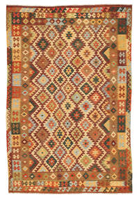 Oriental Kilim Afghan Old Style Rug 193X300 Wool, Afghanistan Carpetvista