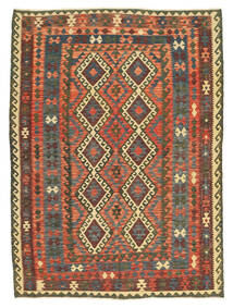 Kilim Afghan Old Style Rug 183X244 Wool, Afghanistan Carpetvista
