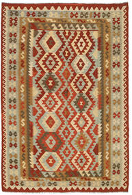  196X283 Kelim Afghan Old Style Teppe Ull, Carpetvista