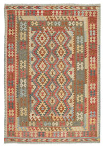 Kilim Afghan Old Style Rug 208X290 Wool, Afghanistan Carpetvista