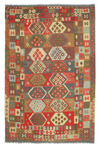  Orientalsk Kelim Afghan Old Style Teppe 194X296 Ull, Afghanistan Carpetvista