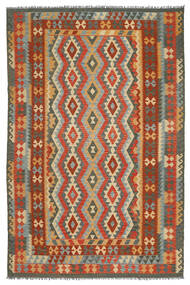  204X297 Kelim Afghan Old Stil Teppich Wolle, Carpetvista