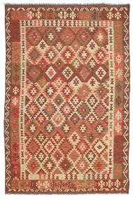  Kilim Afghan Old Style Rug 193X297 Wool Carpetvista