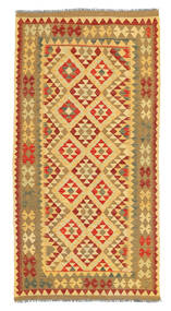  102X202 Small Kilim Afghan Old Style Rug Wool, Carpetvista