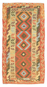  Oriental Kilim Afghan Old Style Rug 96X191 Wool, Afghanistan Carpetvista