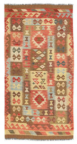  100X199 Small Kilim Afghan Old Style Rug Wool, Carpetvista