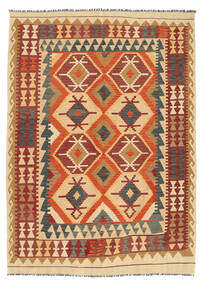  150X207 Small Kilim Afghan Old Style Rug Wool, Carpetvista