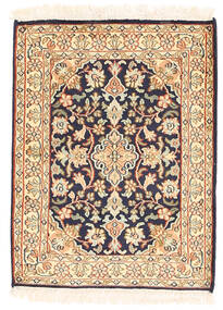  Oriental Kashmir Pure Silk Rug 47X62 Silk, India Carpetvista