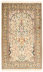 78X128 Kashmir Pure Silk Rug Oriental (Silk, India) Carpetvista