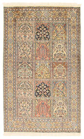  Oriental Kashmir Pure Silk Rug 80X130 Silk, India Carpetvista