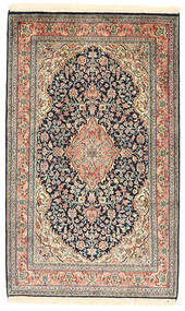  Oriental Kashmir Pure Silk Rug 79X128 Silk, India Carpetvista
