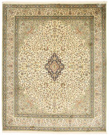 Oriental Kashmir Pure Silk Rug 204X251 Silk, India Carpetvista
