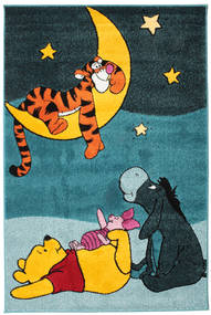  120X180 Wish Upon A Tiger Sötétkék/Többszínű Kicsi Szőnyeg