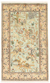 Kashmir Pure Silk Pictorial Rug 95X158 Silk, India Carpetvista