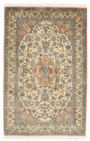 絨毯 カシミール ピュア シルク 81X124 (絹, インド)