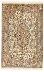  Oriental Kashmir Pure Silk Rug 83X125 Silk, India Carpetvista