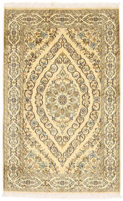  78X122 円形 小 カシミール ピュア シルク 絨毯 絹, Carpetvista