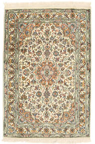 絨毯 カシミール ピュア シルク 62X93 (絹, インド)