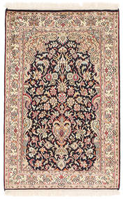 62X97 絨毯 カシミール ピュア シルク オリエンタル (絹, インド) Carpetvista