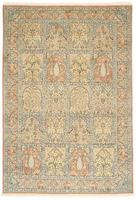 152X220 Kashmir Pure Silk Rug Oriental (Silk, India) Carpetvista