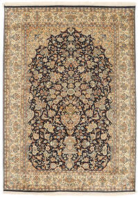 130X183 Kashmir Pure Silk Rug Oriental (Silk, India) Carpetvista