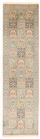 78X283 Kaschmir Reine Seide Teppich Orientalischer Läufer (Seide, Indien) Carpetvista