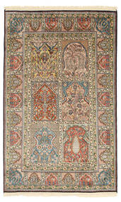 98X161 Kashmir Ren Silke Teppe Orientalsk (Silke, India) Carpetvista